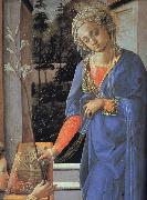 Fra Filippo Lippi Details of The Annunciation china oil painting artist